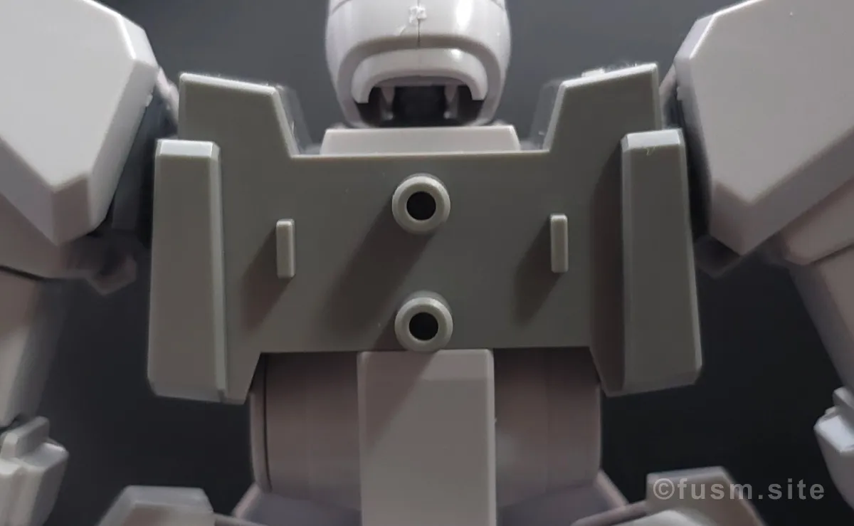 HGUC シルヴァ・バレト レビュー 胴体ディテール 03