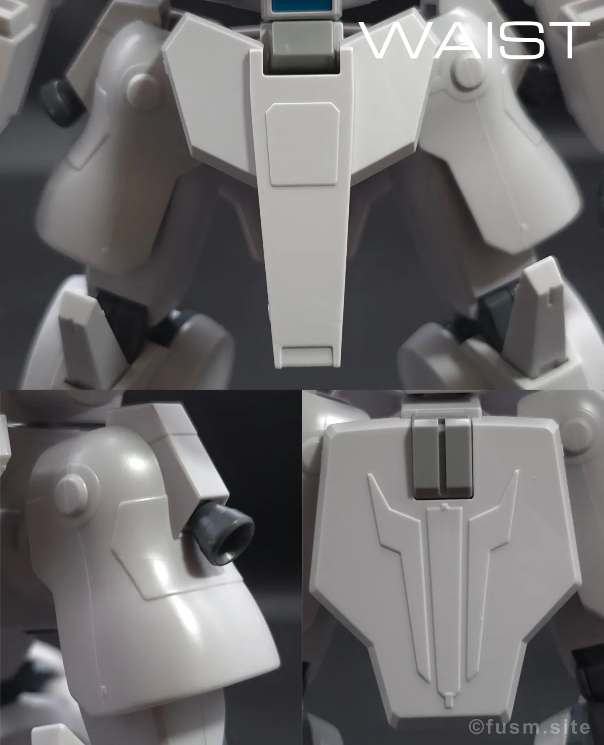 HGUC シルヴァ・バレト レビュー 胴体ディテール 04