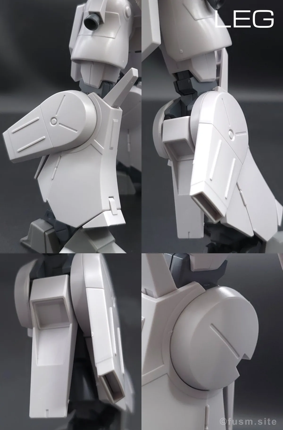 HGUC シルヴァ・バレト レビュー 脚部ディテール 01