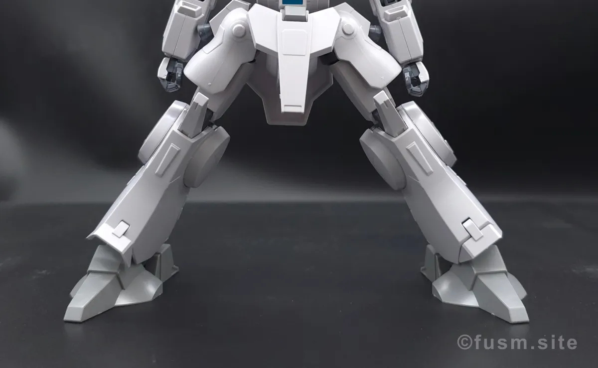 HGUC シルヴァ・バレト レビュー 脚部ディテール 可動域 04