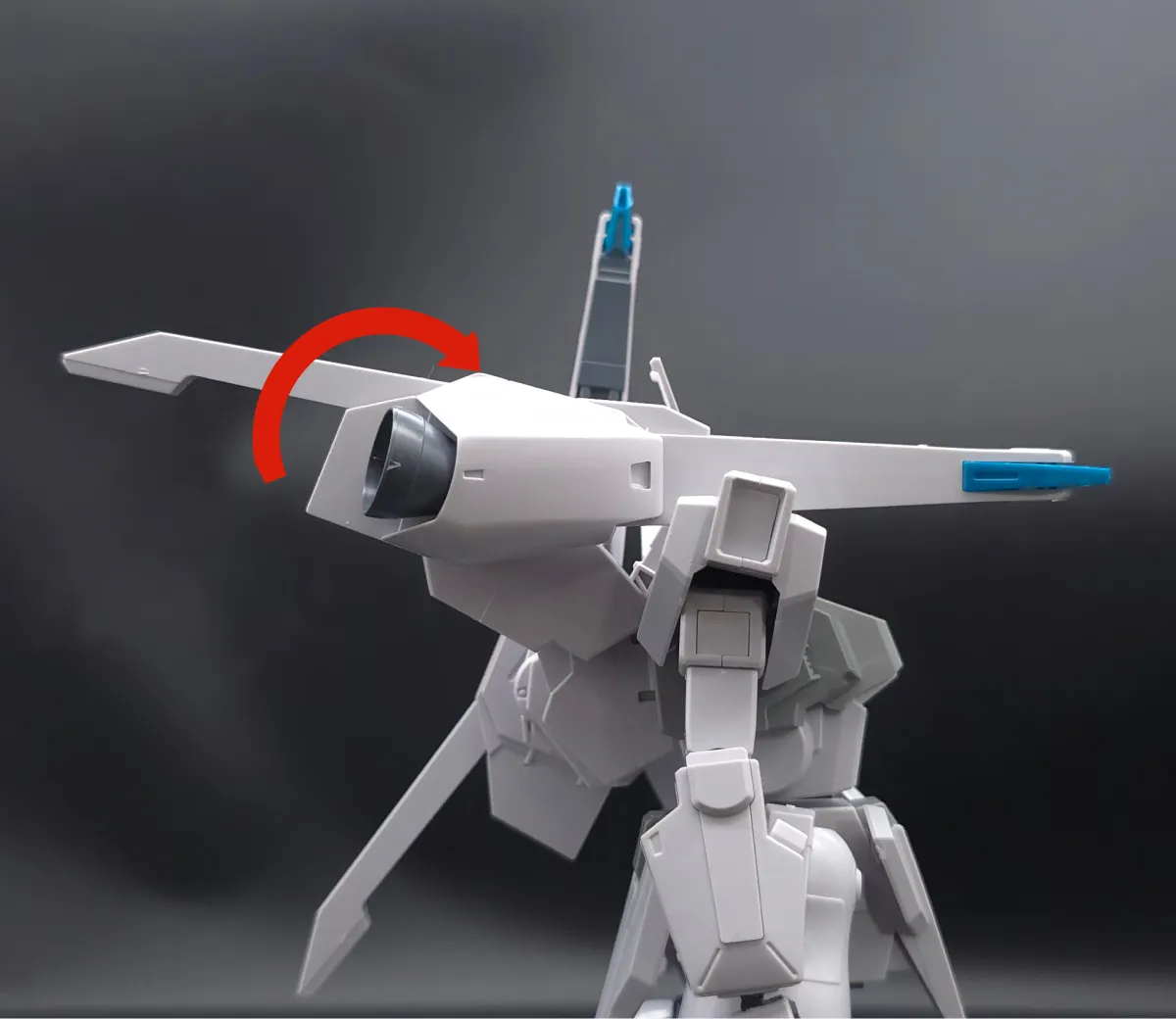 HGUC シルヴァ・バレト レビュー バックパックレビュー 可動域 02