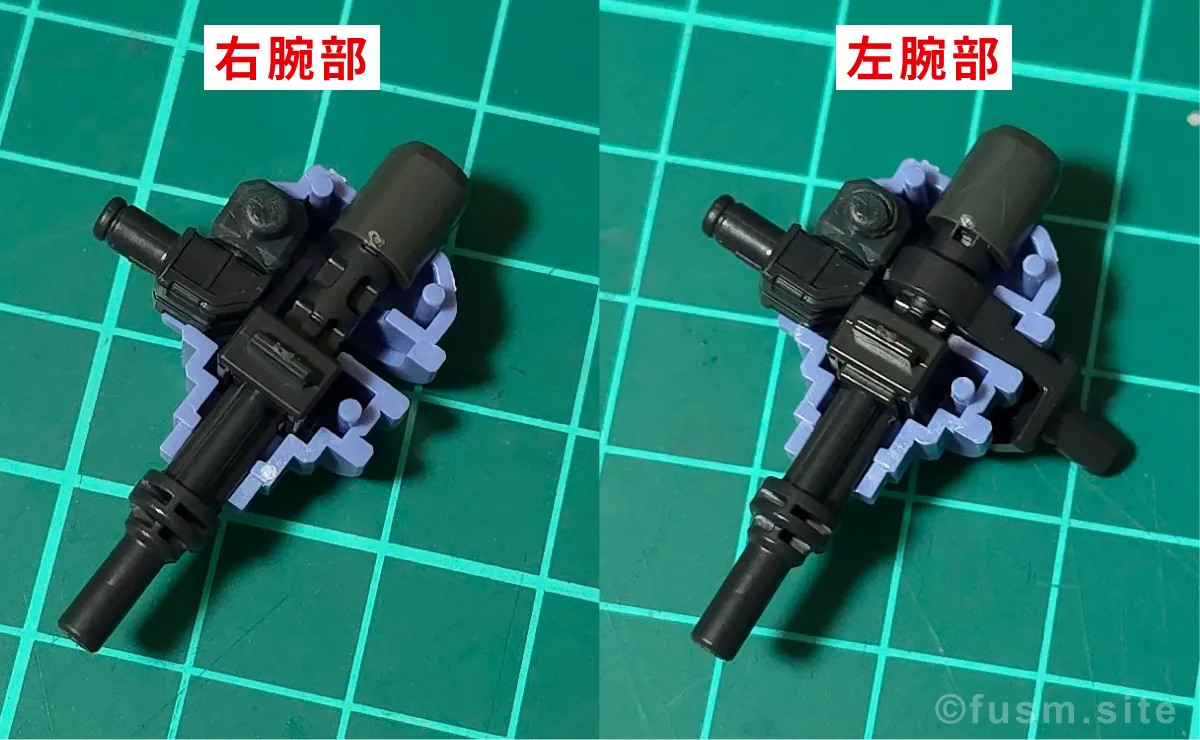 HGUC ヅダ レビュー パーツ・構造・組み立て 04