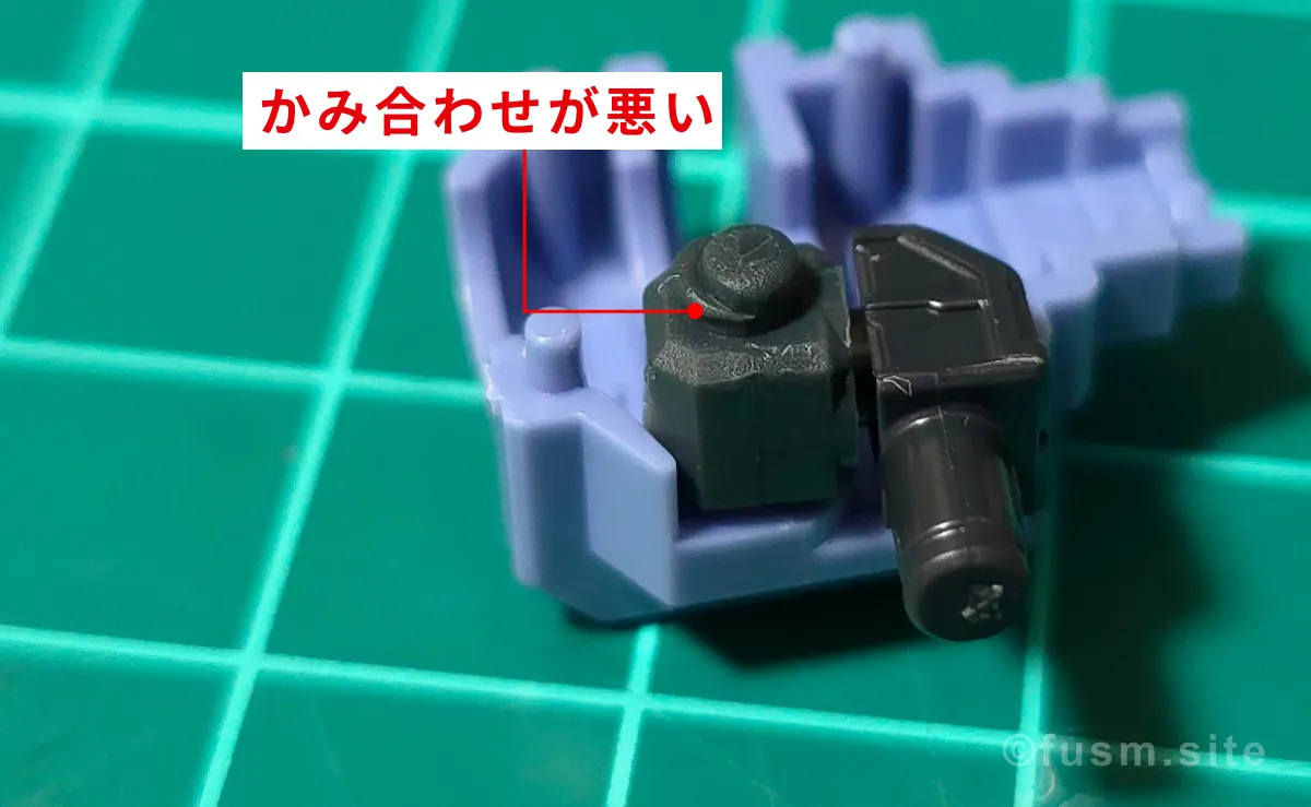 HGUC ヅダ レビュー パーツ・構造・組み立て 05