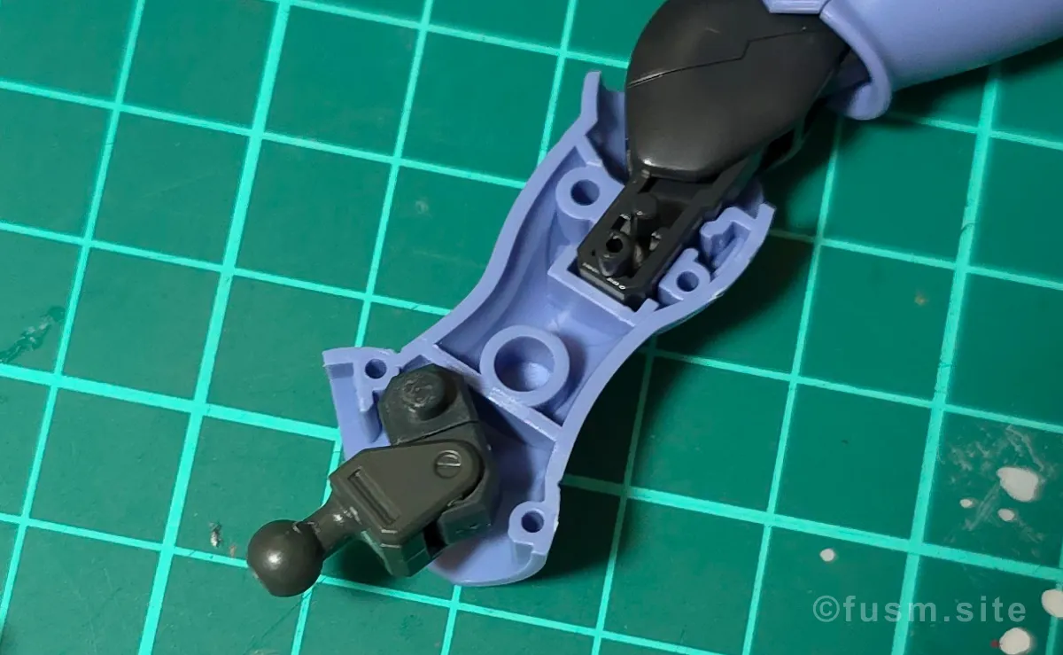 HGUC ヅダ レビュー パーツ・構造・組み立て 09