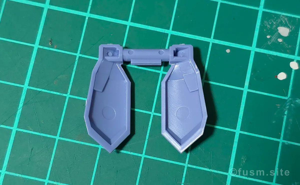 HGUC ヅダ レビュー パーツ・構造・組み立て 10