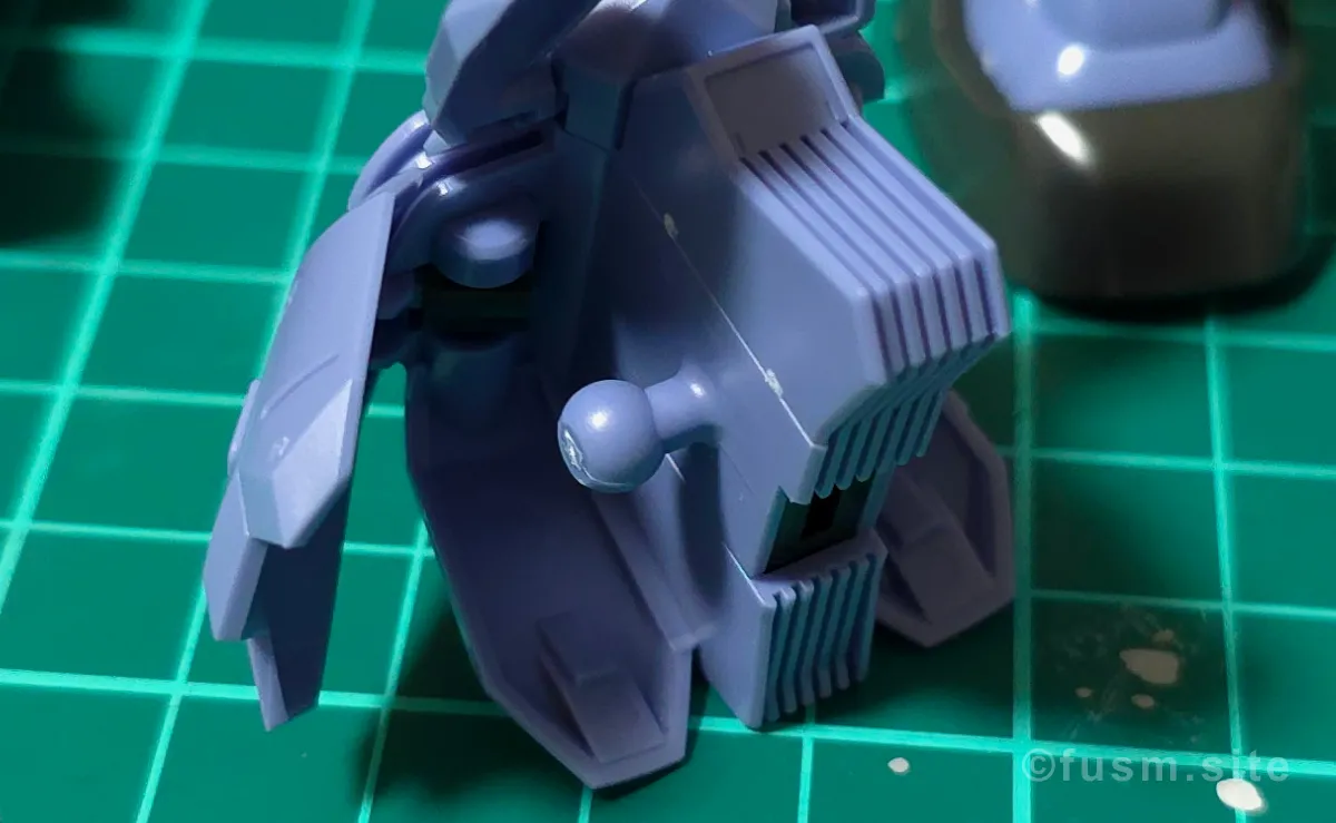 HGUC ヅダ レビュー パーツ・構造・組み立て 11