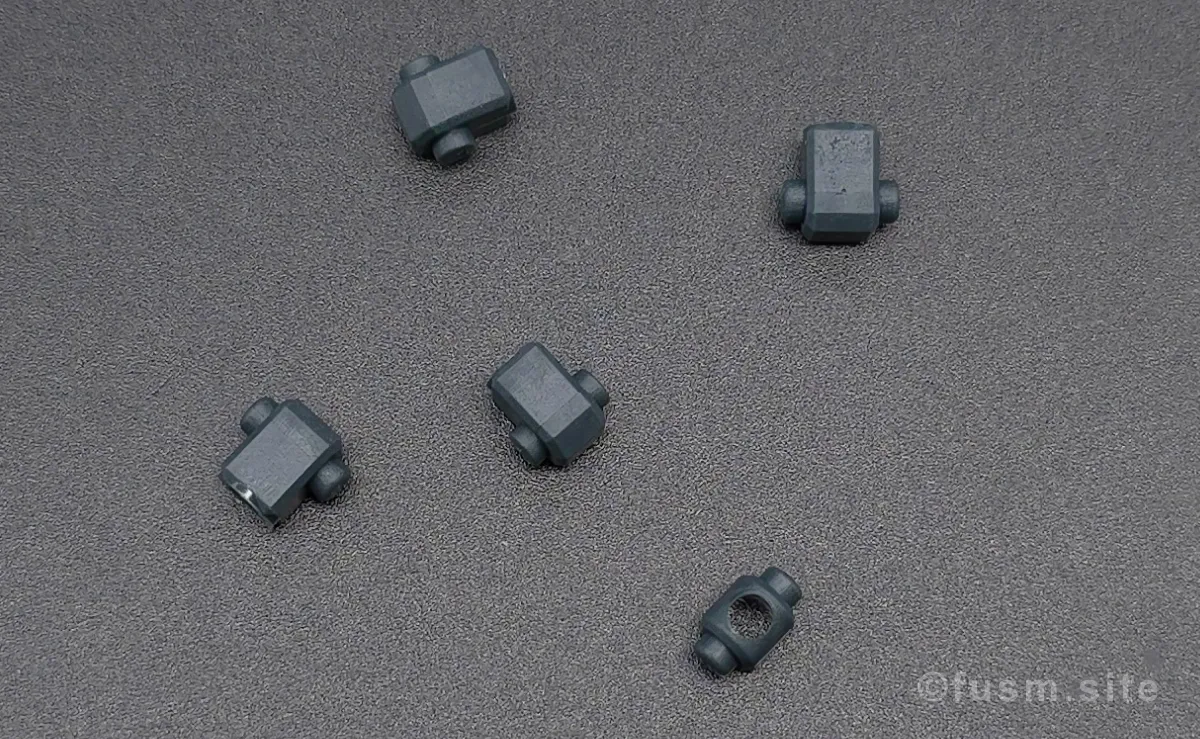 HGUC ヅダ レビュー パーツ・構造・組み立て 13