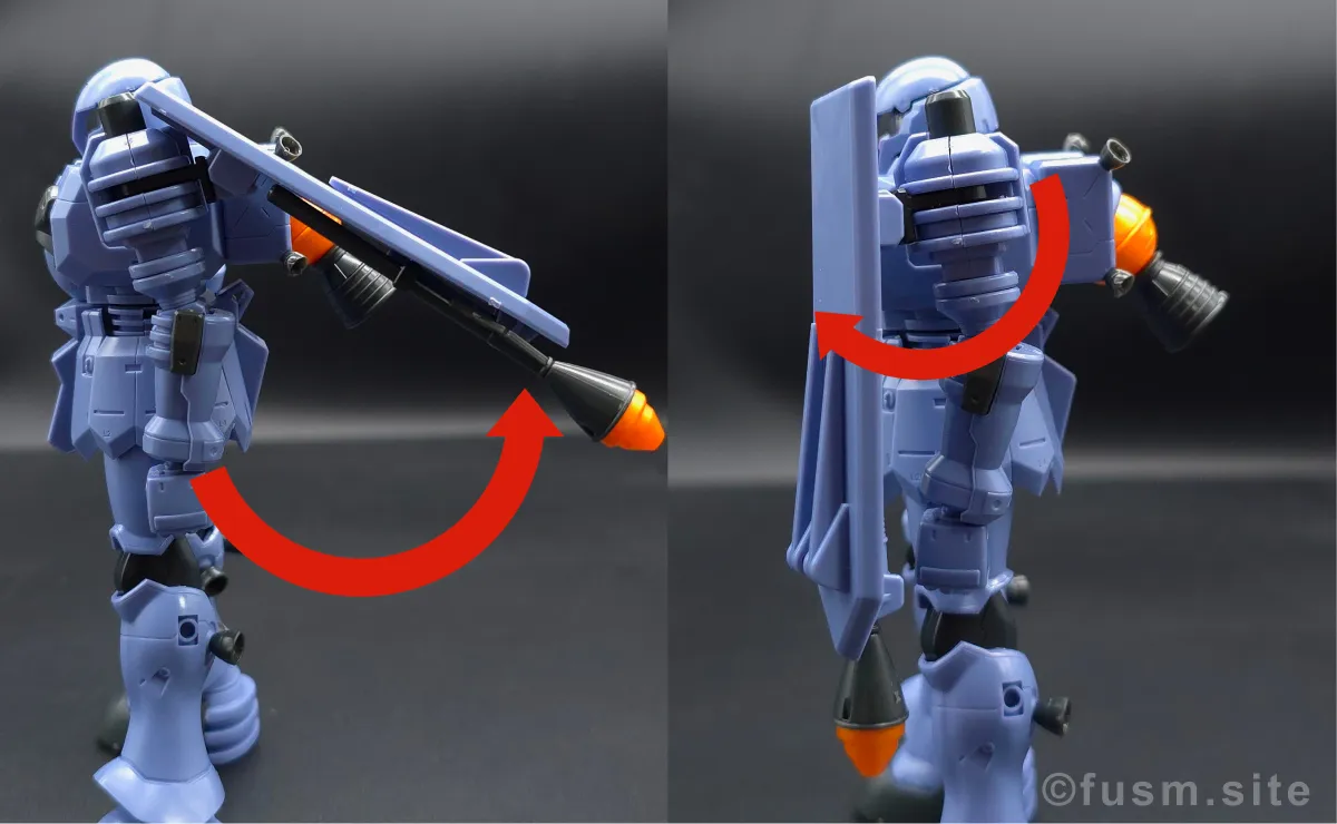 HGUC ヅダ レビュー 付属品 1