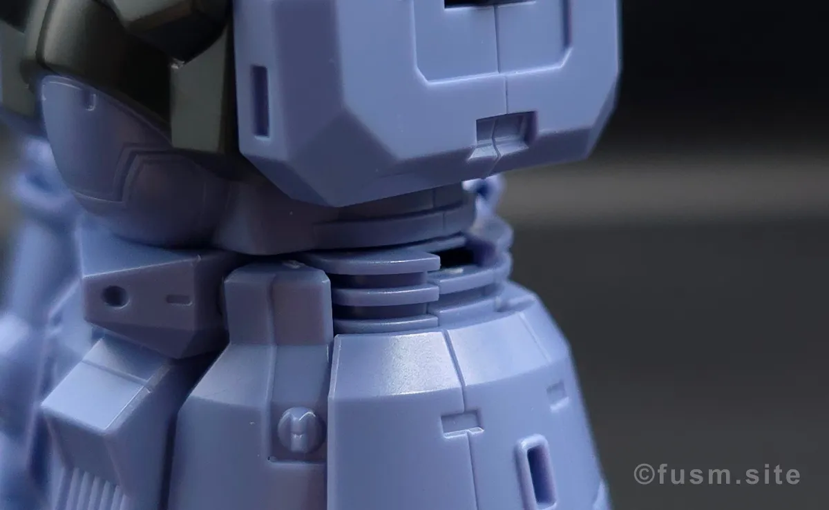 HGUC ヅダ レビュー 胴体ディテール 04