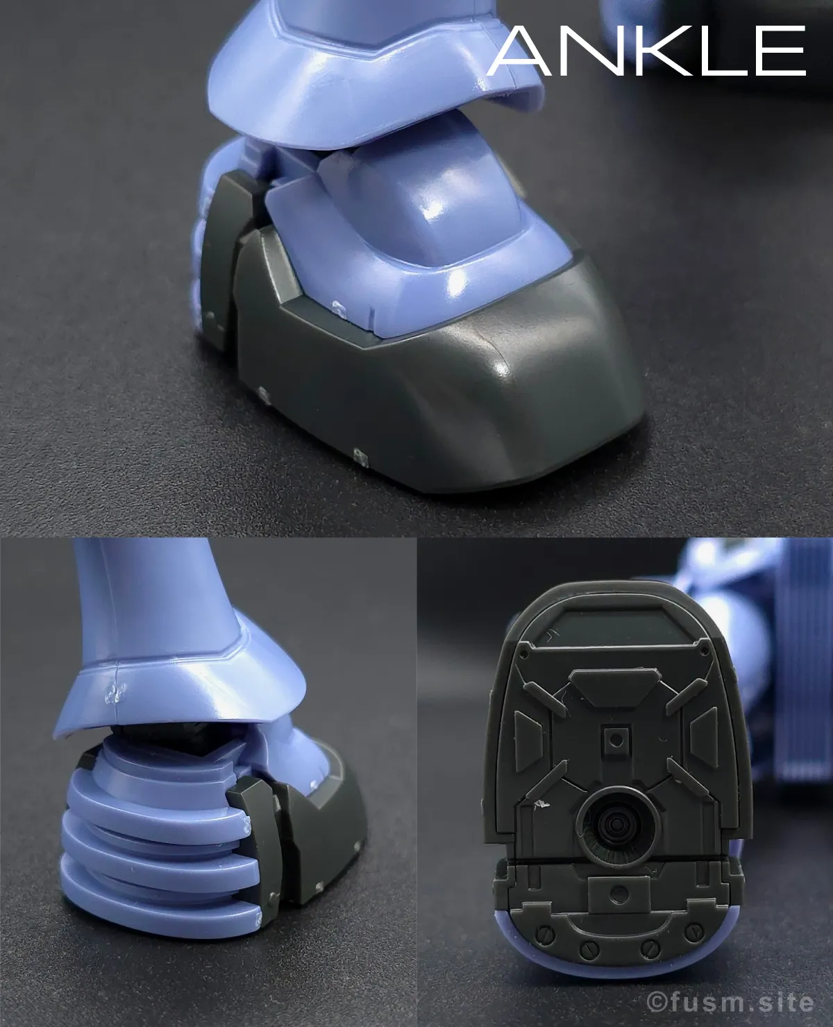 HGUC ヅダ レビュー 脚部ディテール 02
