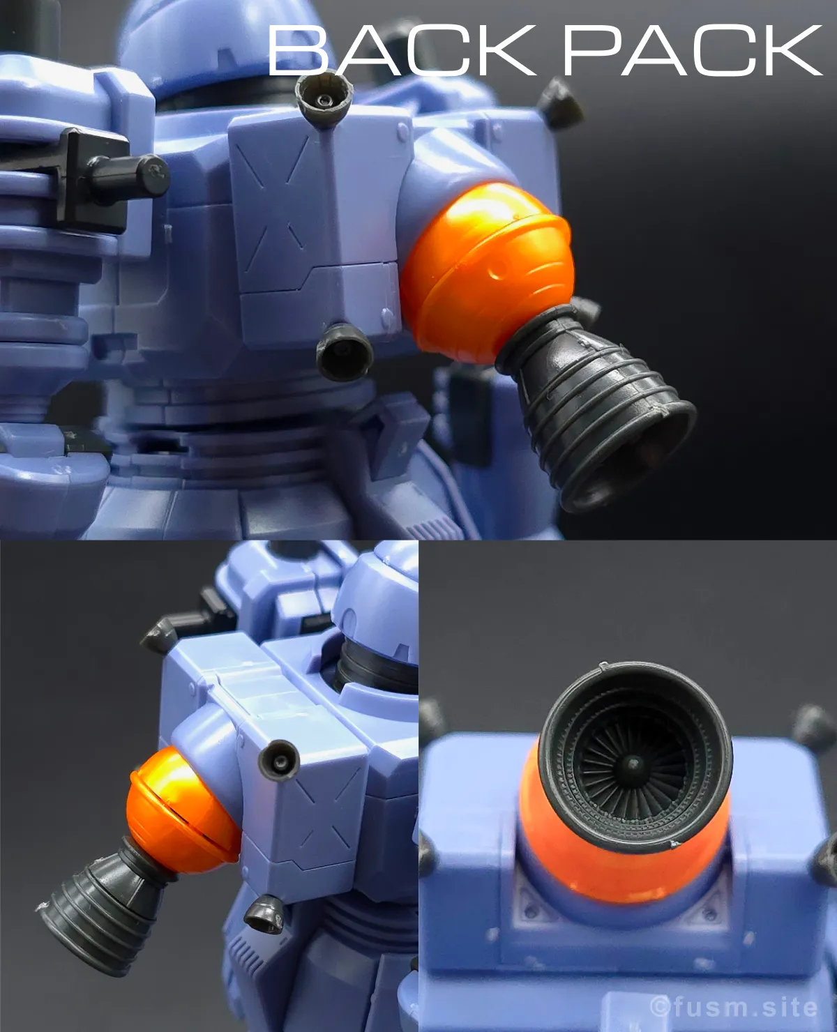 HGUC ヅダ レビュー バックパックレビュー 01