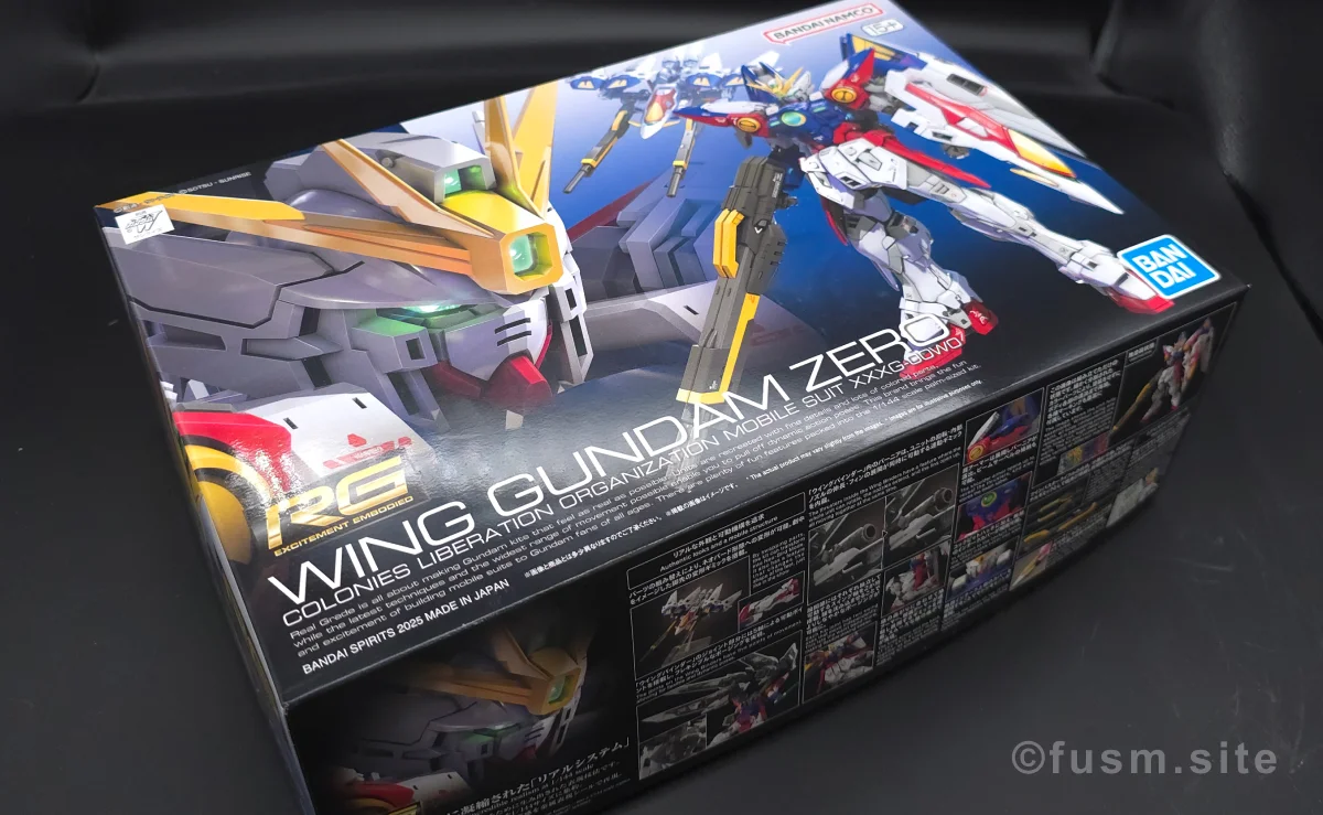 【再販情報】RG ウイングガンダムゼロはいつ?予定やキットの特徴 パッケージ 02