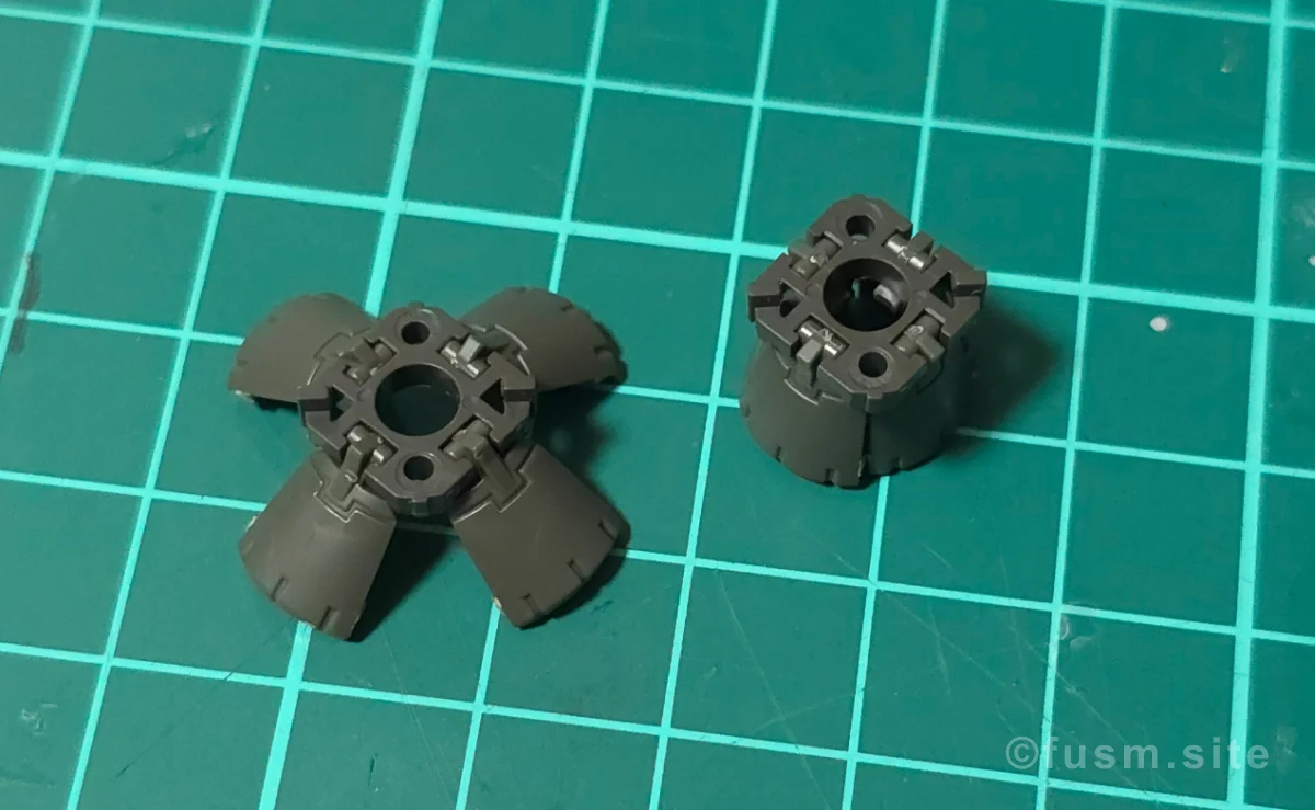 RG ウイングガンダムゼロ レビュー パーツ・構造・組み立て 19