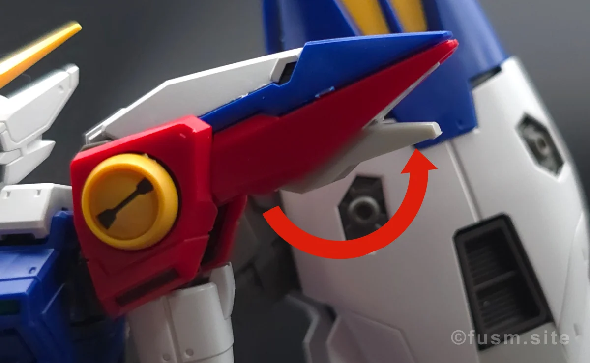 RG ウイングガンダムゼロ レビュー 肩ディテール 可動域 01