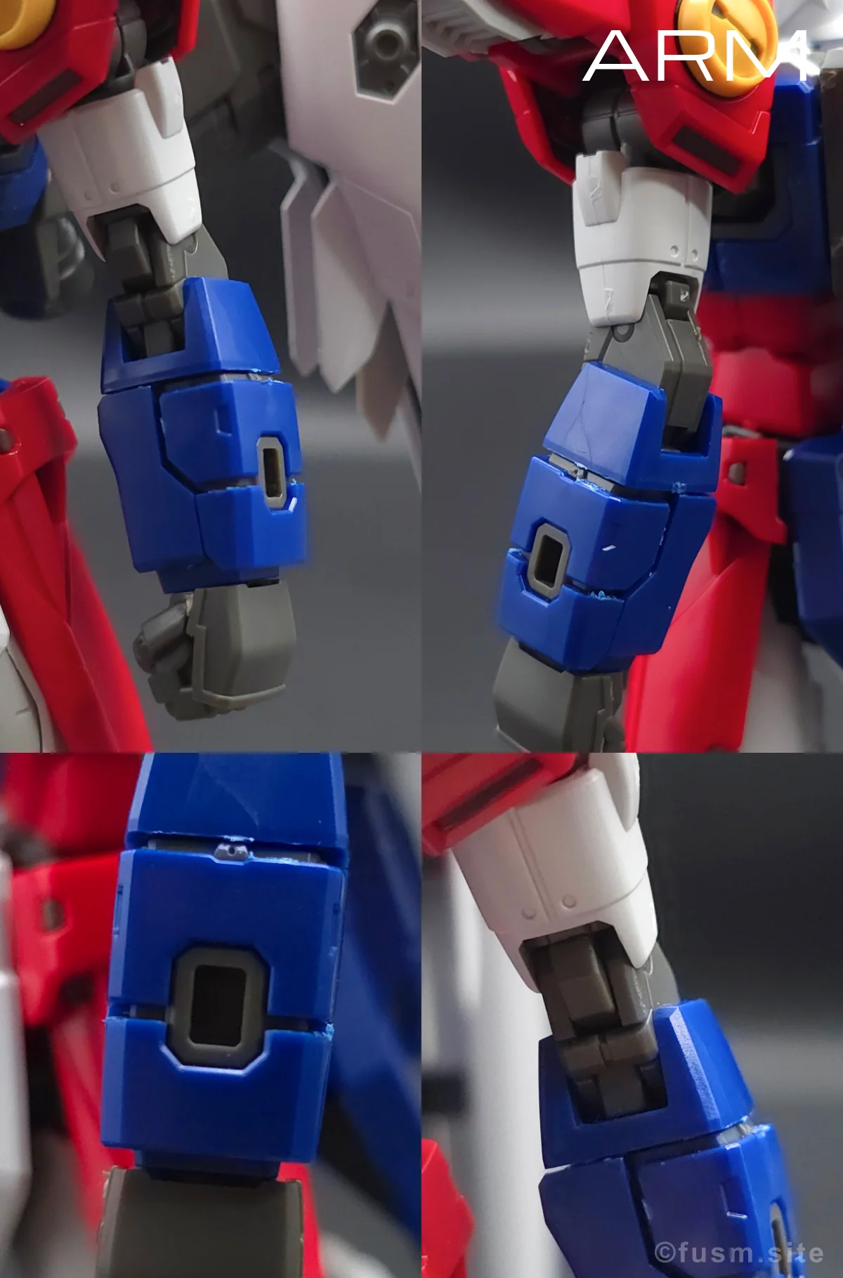 RG ウイングガンダムゼロ レビュー 腕部ディテール 01