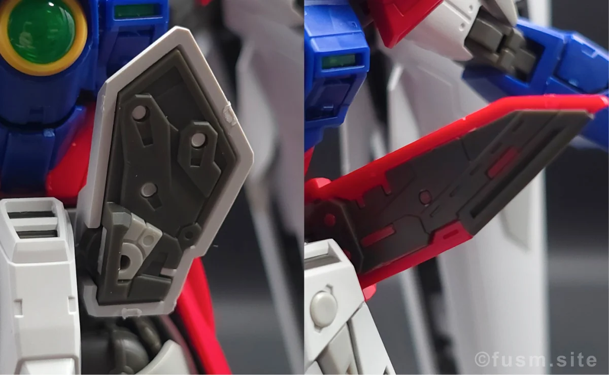 RG ウイングガンダムゼロ レビュー 胴体ディテール 03