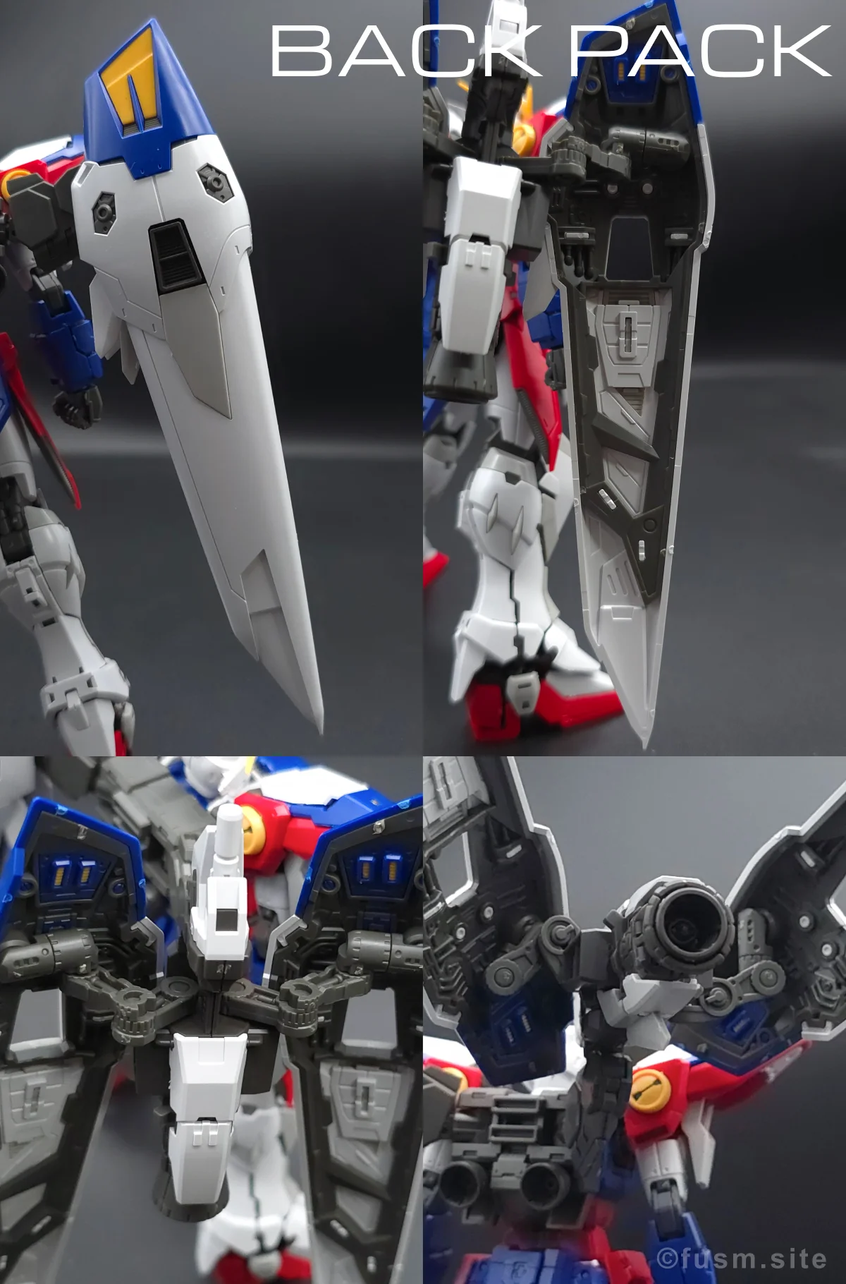 RG ウイングガンダムゼロ レビュー バックパックレビュー 03