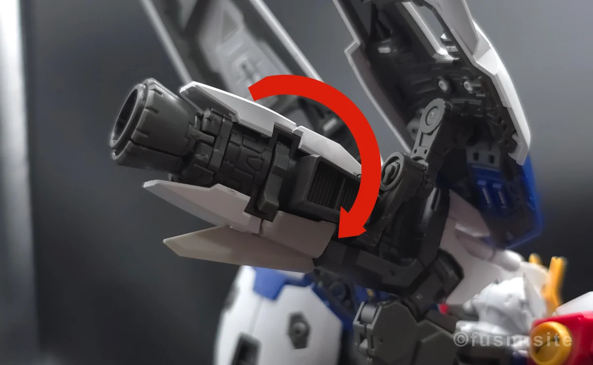 RG ウイングガンダムゼロ レビュー バックパックレビュー 可動域 03