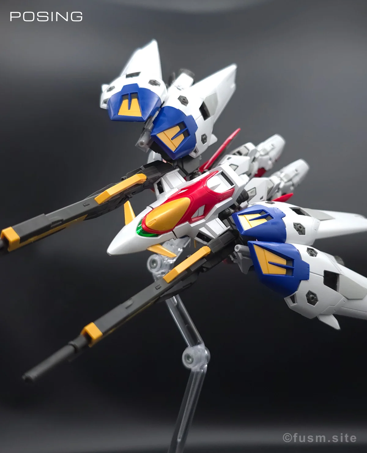 RG ウイングガンダムゼロ レビュー ポージング 01