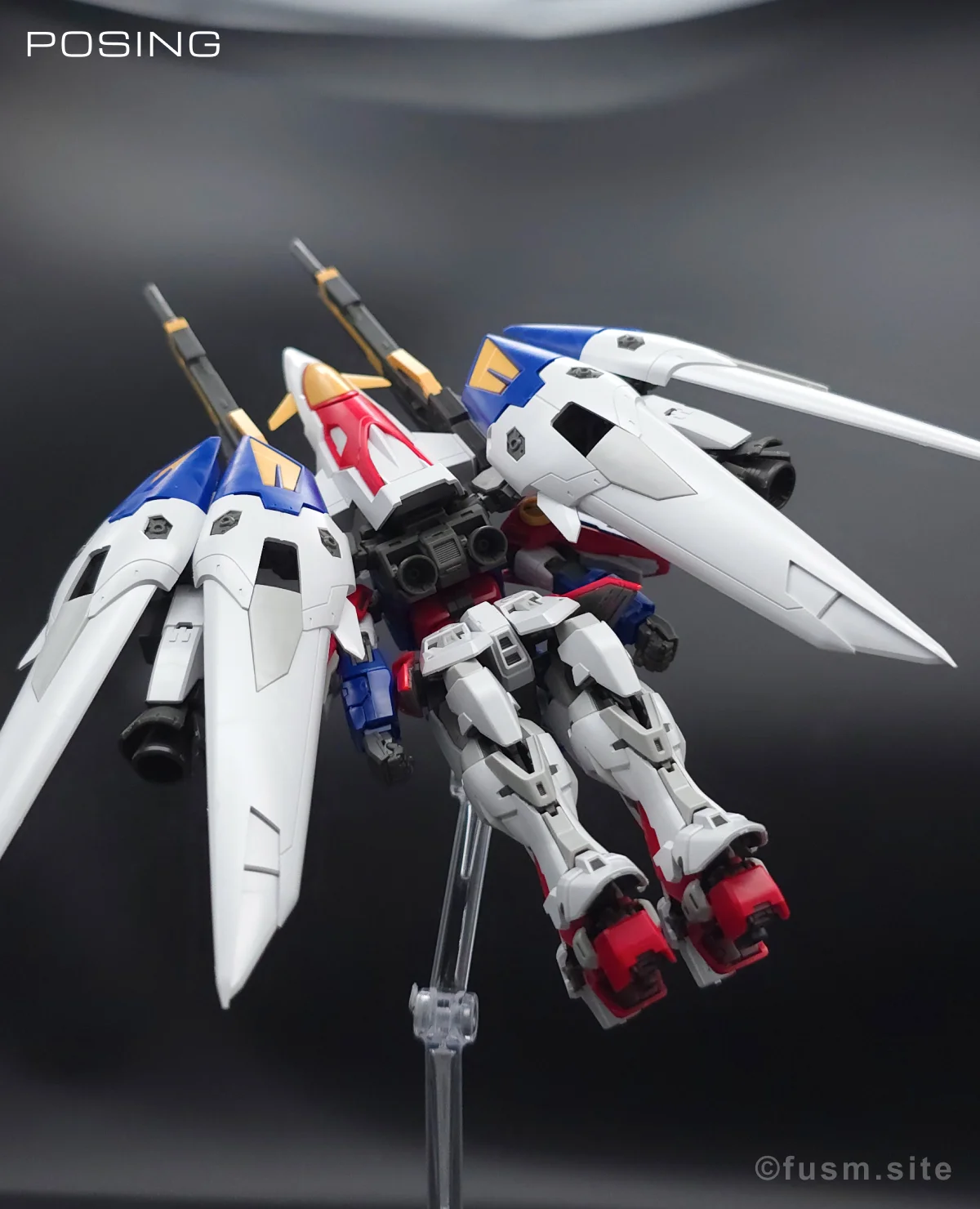 RG ウイングガンダムゼロ レビュー ポージング 02