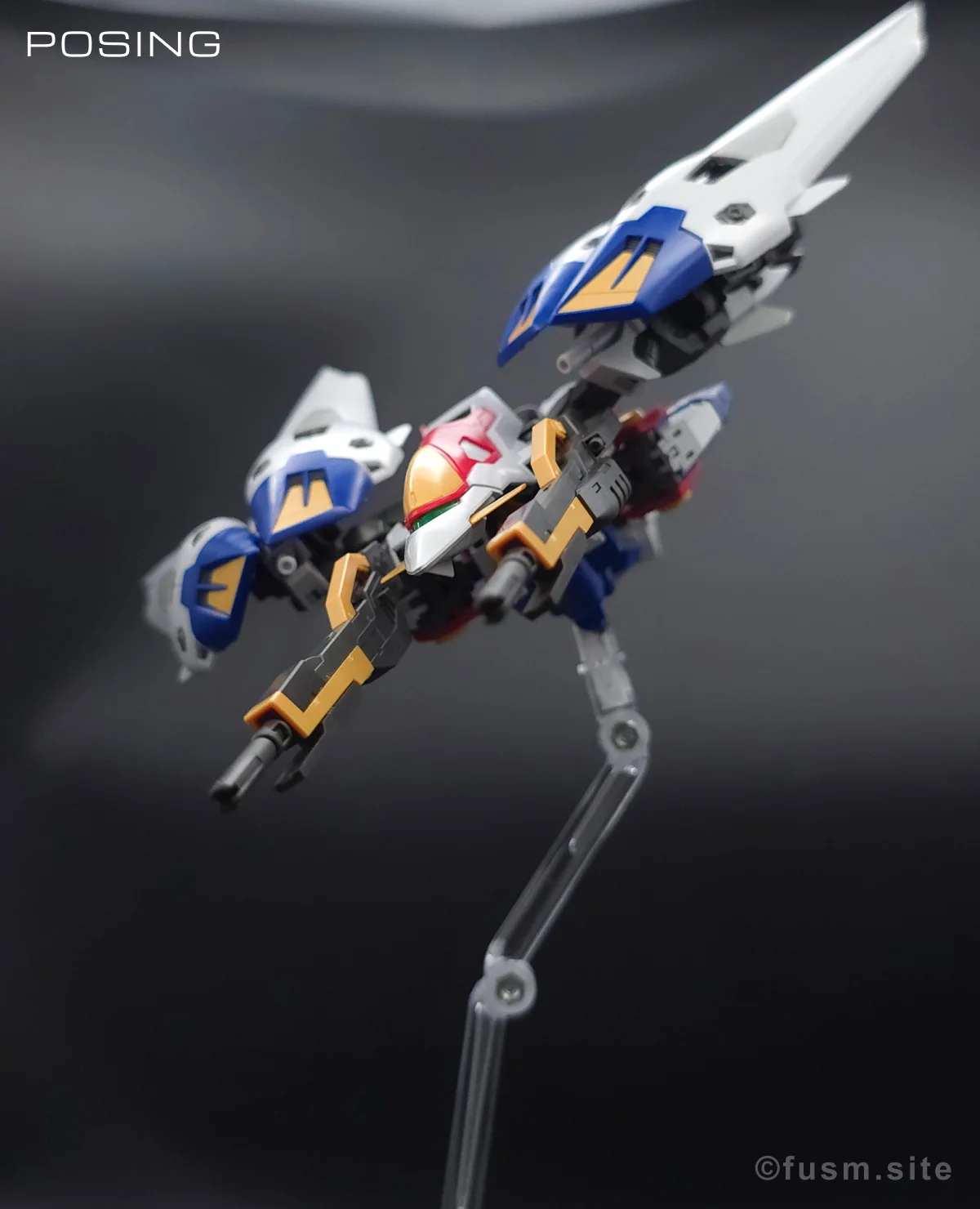 RG ウイングガンダムゼロ レビュー ポージング 04