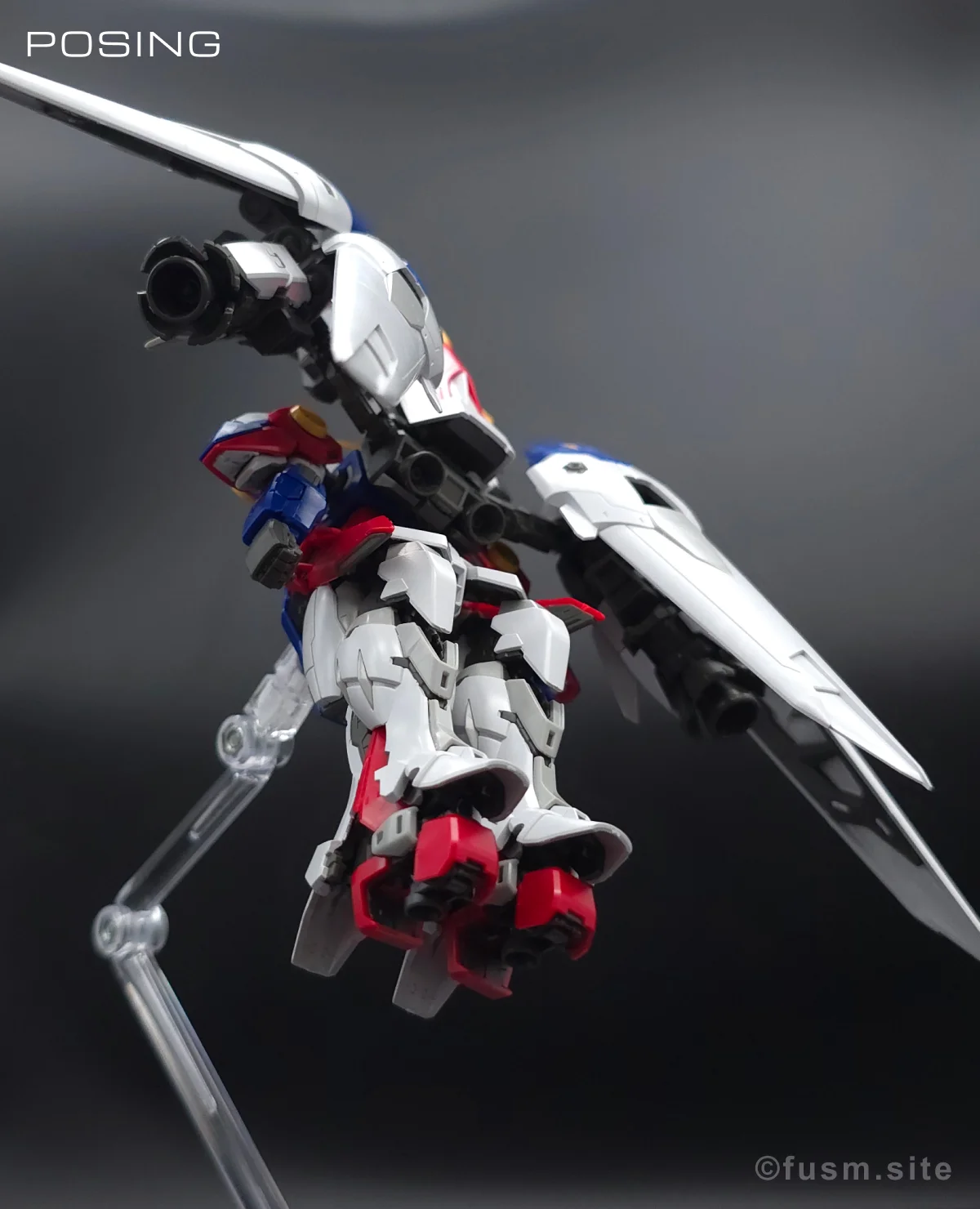 RG ウイングガンダムゼロ レビュー ポージング 05
