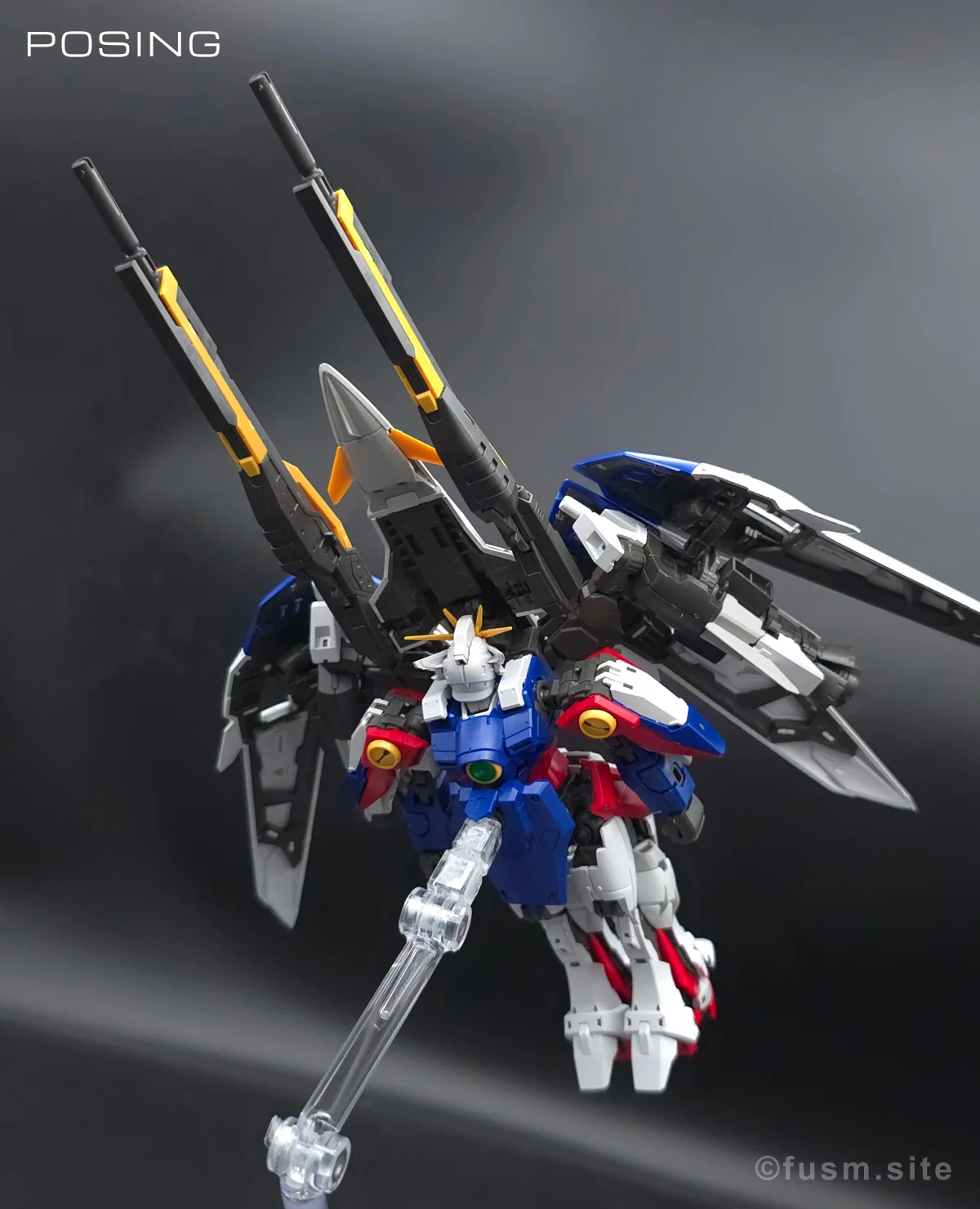 RG ウイングガンダムゼロ レビュー ポージング 06