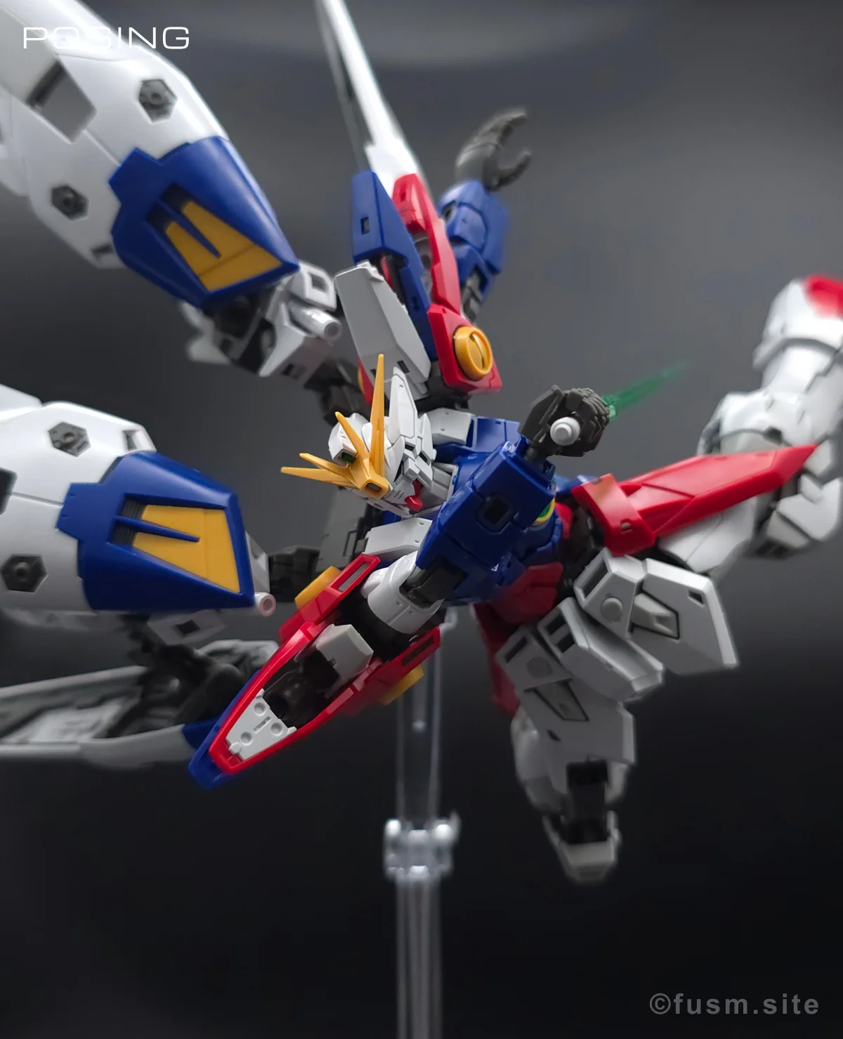 RG ウイングガンダムゼロ レビュー ポージング 17