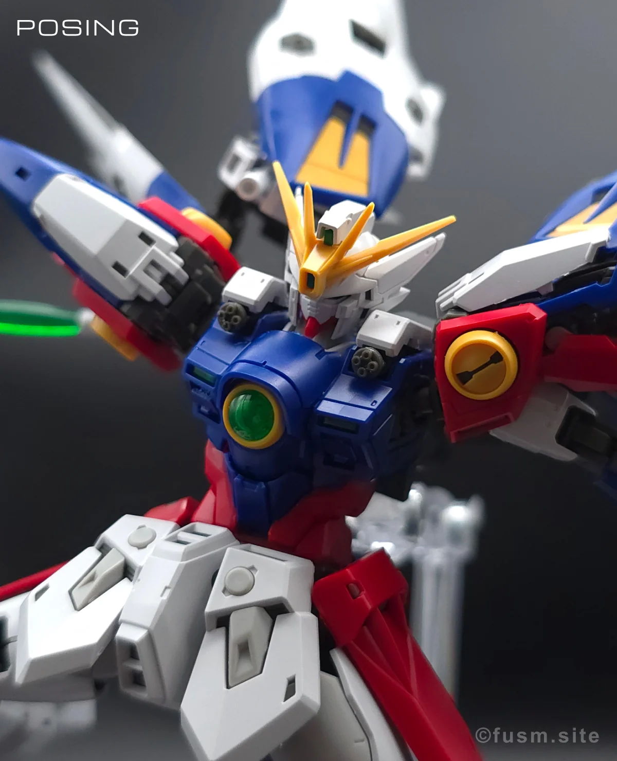 RG ウイングガンダムゼロ レビュー ポージング 22
