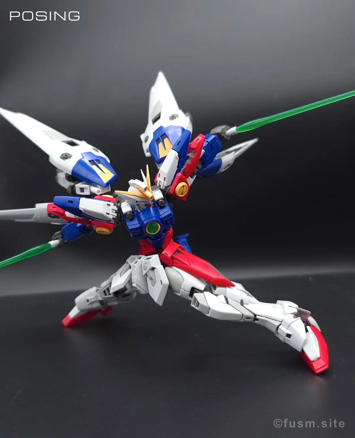 RG ウイングガンダムゼロ レビュー ポージング 23