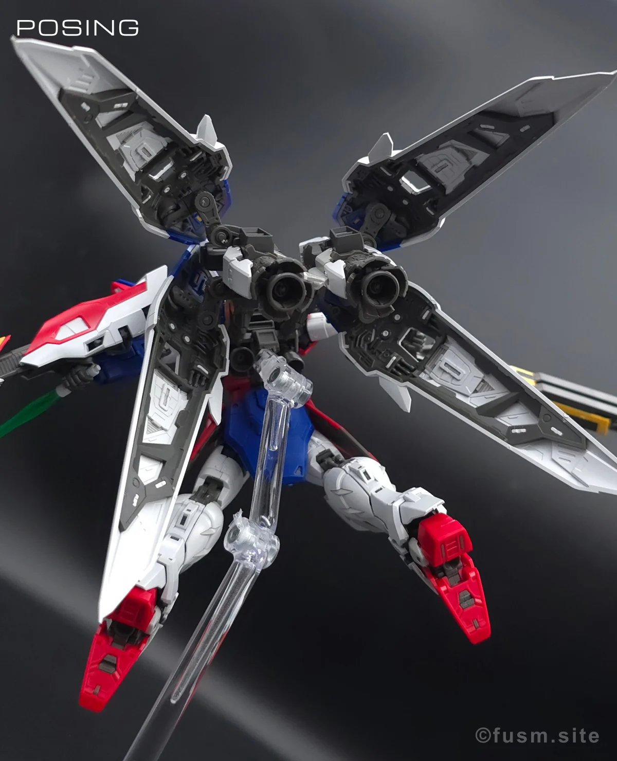 RG ウイングガンダムゼロ レビュー ポージング 27