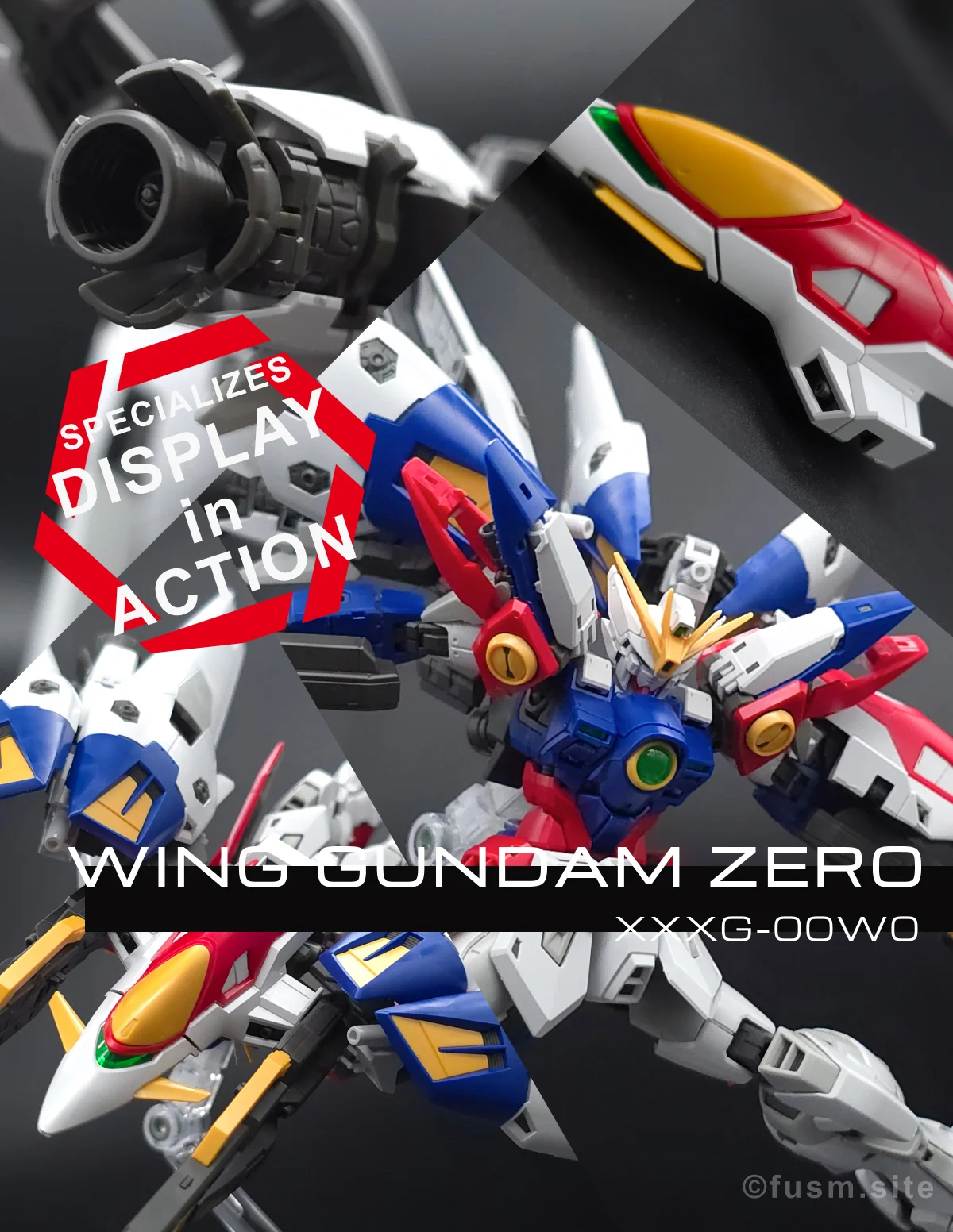 RG ウイングガンダムゼロ レビュー コラージュ 01