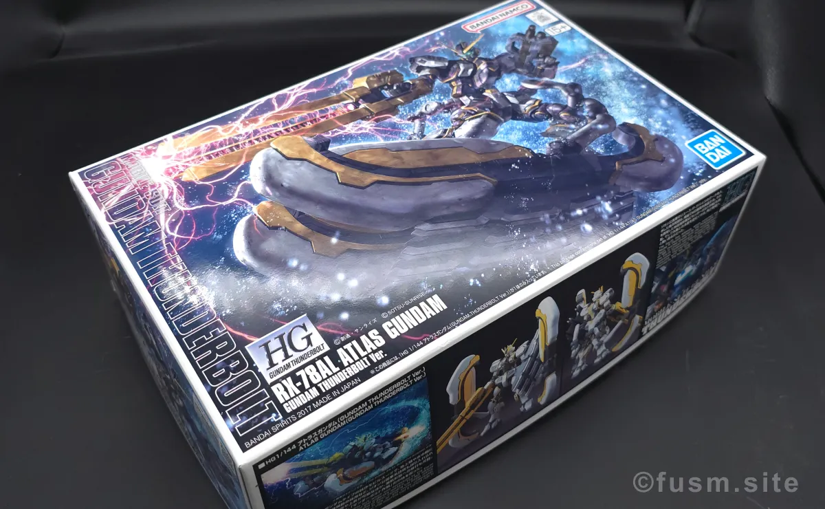 HG アトラスガンダム(GUNDAM THUNDERBOLT Ver.) レビュー パッケージ 02