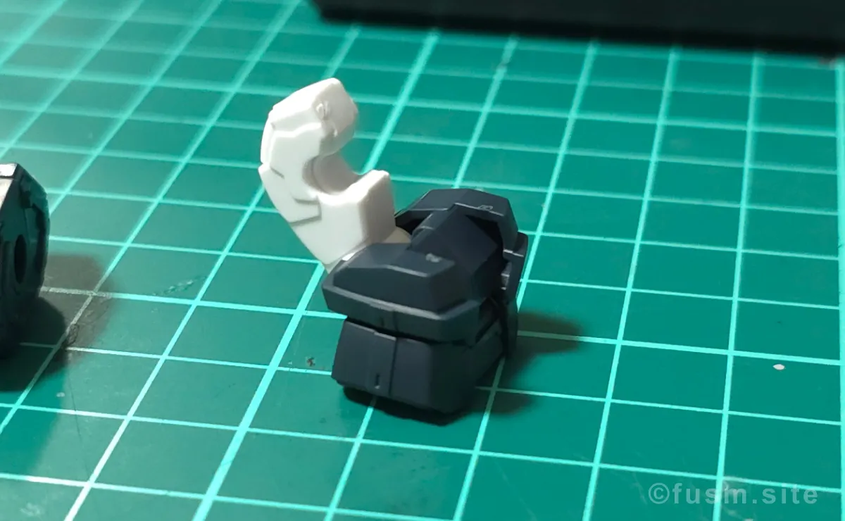 HG アトラスガンダム(GUNDAM THUNDERBOLT Ver.) レビュー パーツ・構造・組み立て 02