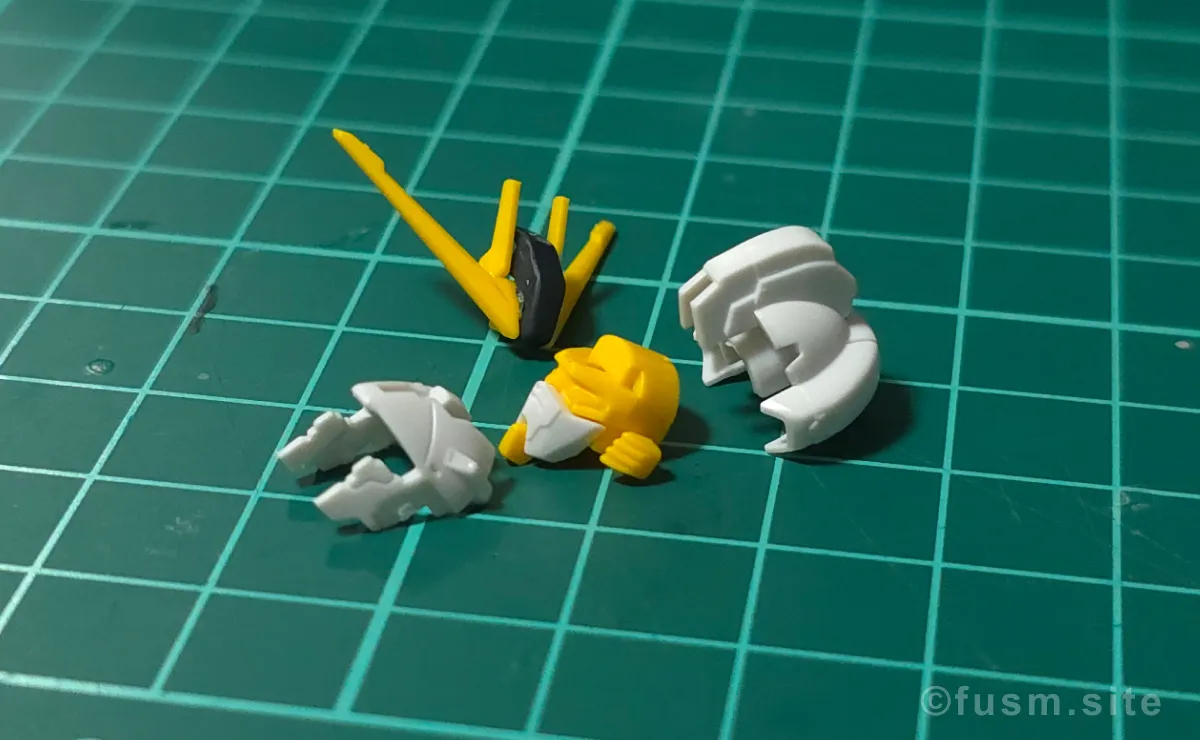 HG アトラスガンダム(GUNDAM THUNDERBOLT Ver.) レビュー パーツ・構造・組み立て 05