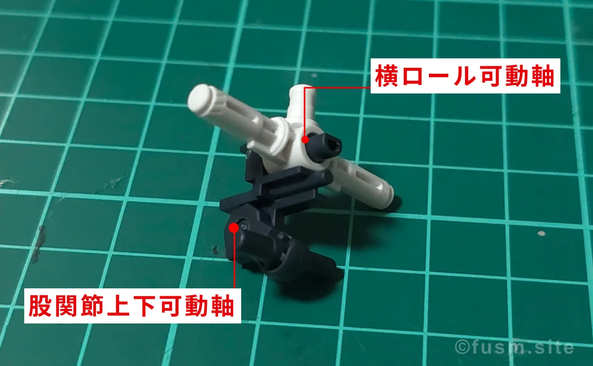 HG アトラスガンダム(GUNDAM THUNDERBOLT Ver.) レビュー パーツ・構造・組み立て 06