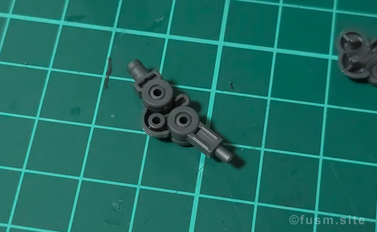 HG アトラスガンダム(GUNDAM THUNDERBOLT Ver.) レビュー パーツ・構造・組み立て 08