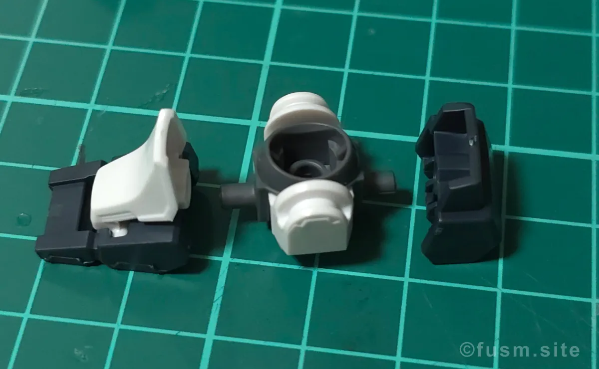 HG アトラスガンダム(GUNDAM THUNDERBOLT Ver.) レビュー パーツ・構造・組み立て 11