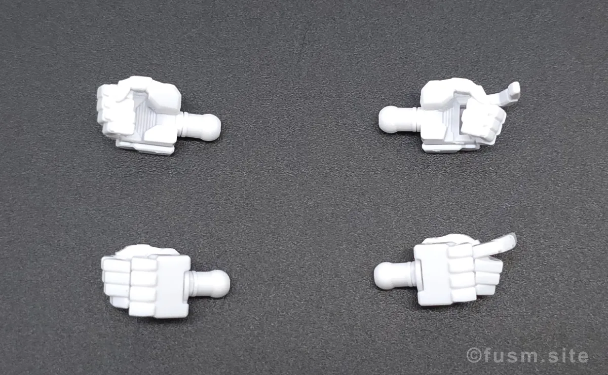 HG アトラスガンダム(GUNDAM THUNDERBOLT Ver.) レビュー 付属品 19