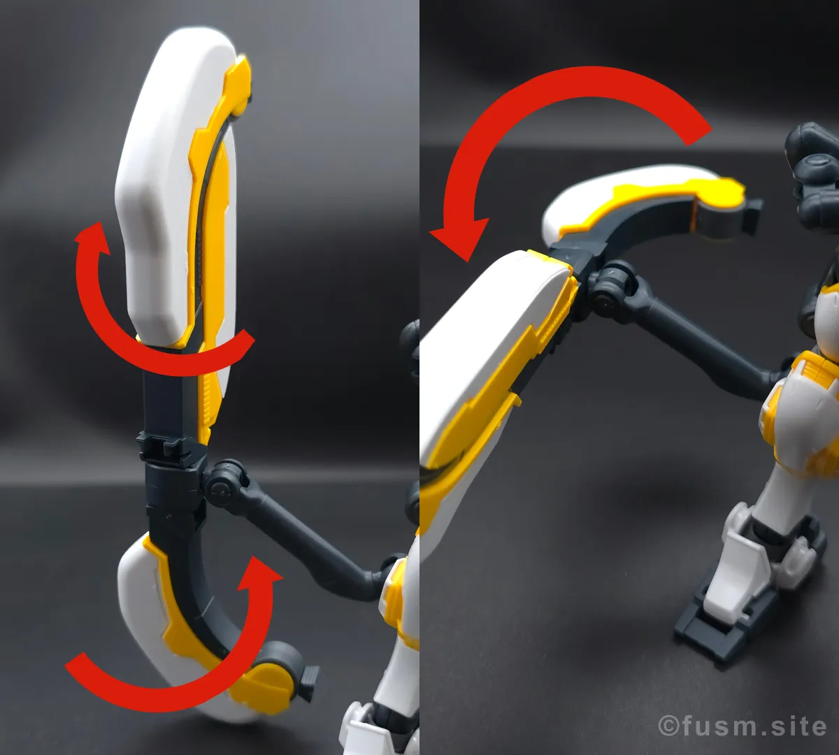 HG アトラスガンダム(GUNDAM THUNDERBOLT Ver.) レビュー 付属品 21