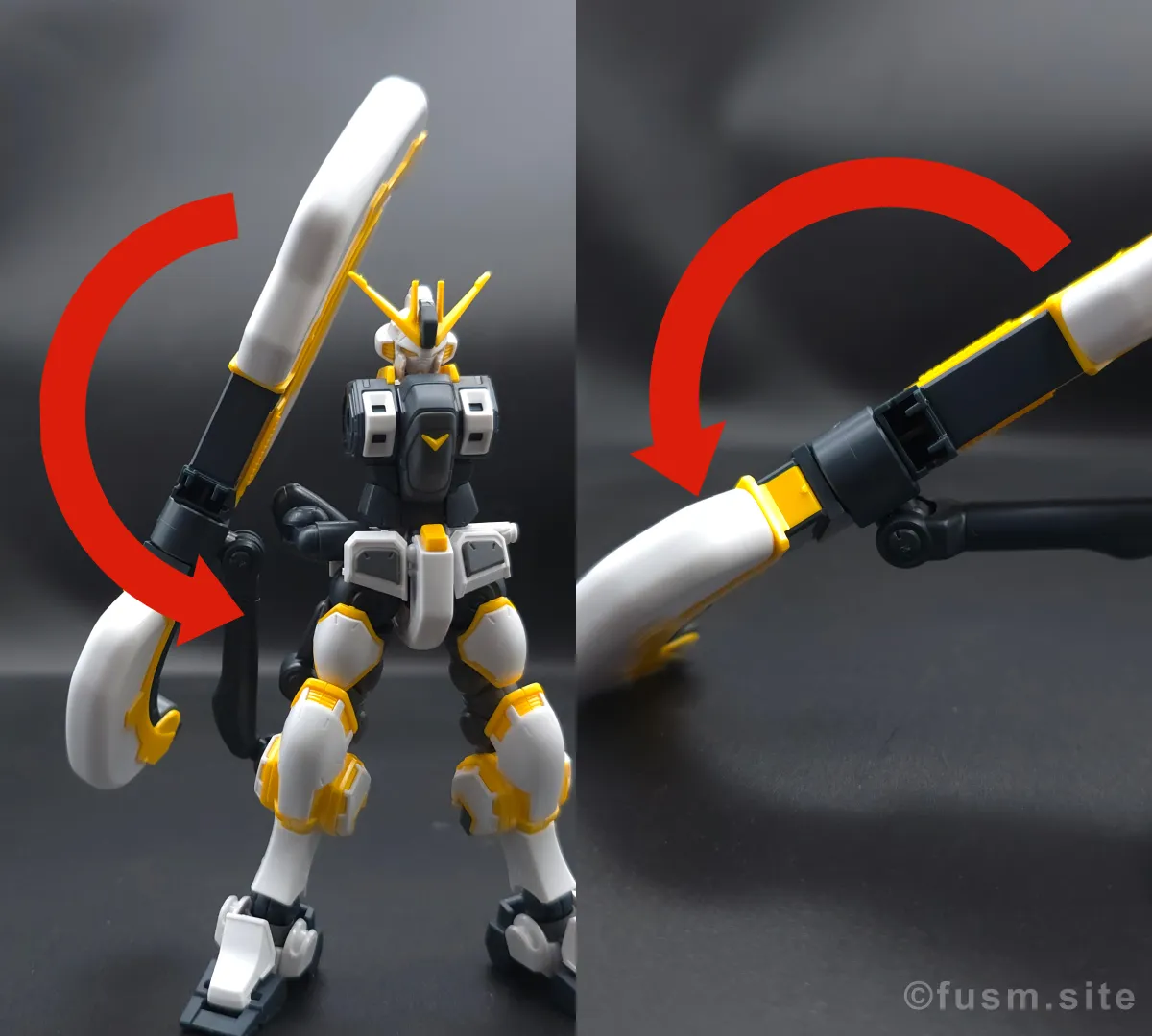 HG アトラスガンダム(GUNDAM THUNDERBOLT Ver.) レビュー 付属品 22