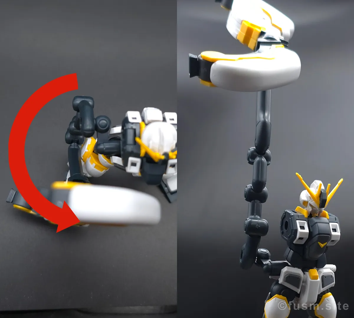 HG アトラスガンダム(GUNDAM THUNDERBOLT Ver.) レビュー 付属品 23