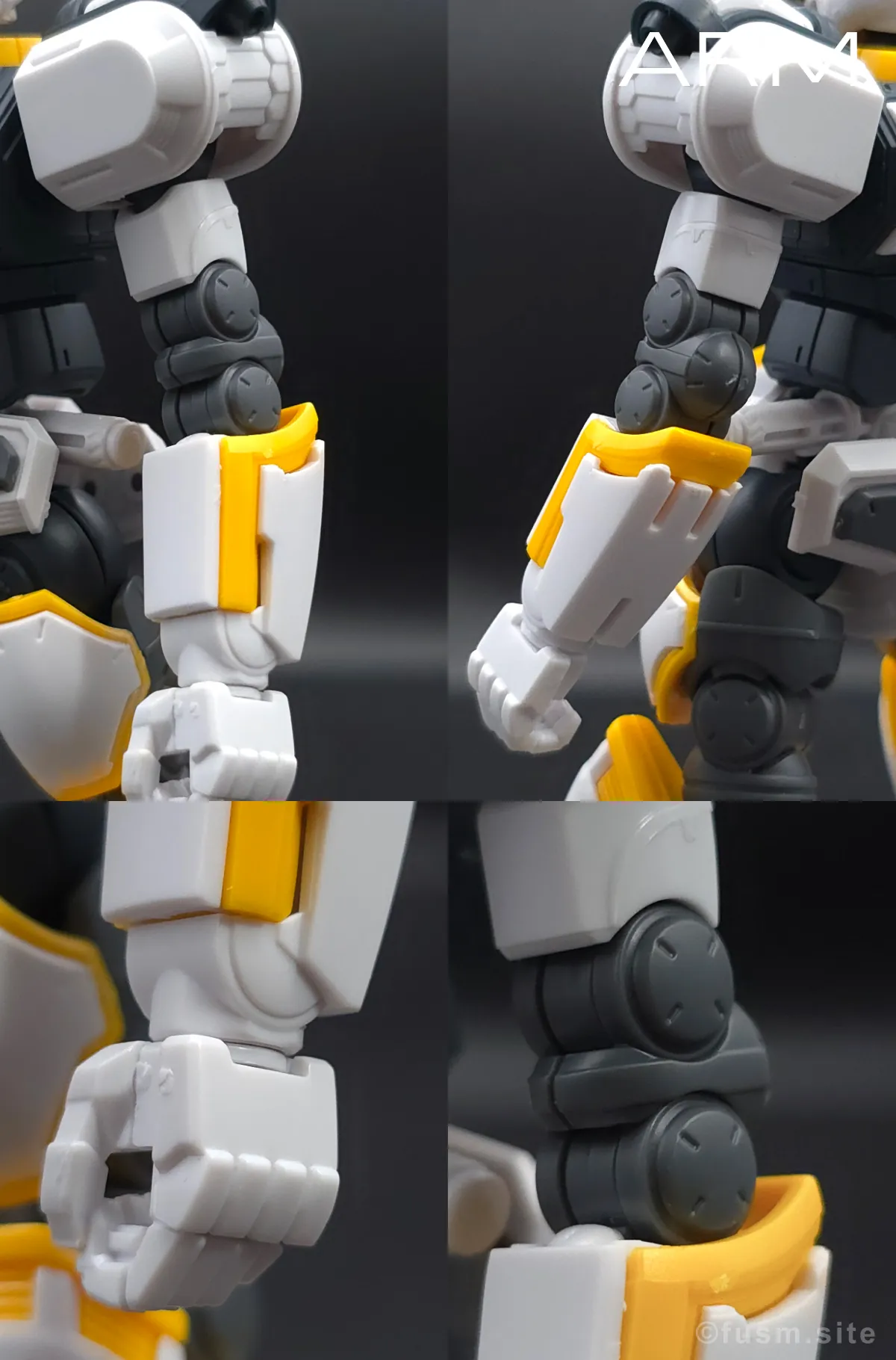 HG アトラスガンダム(GUNDAM THUNDERBOLT Ver.) レビュー 腕部ディテール 01