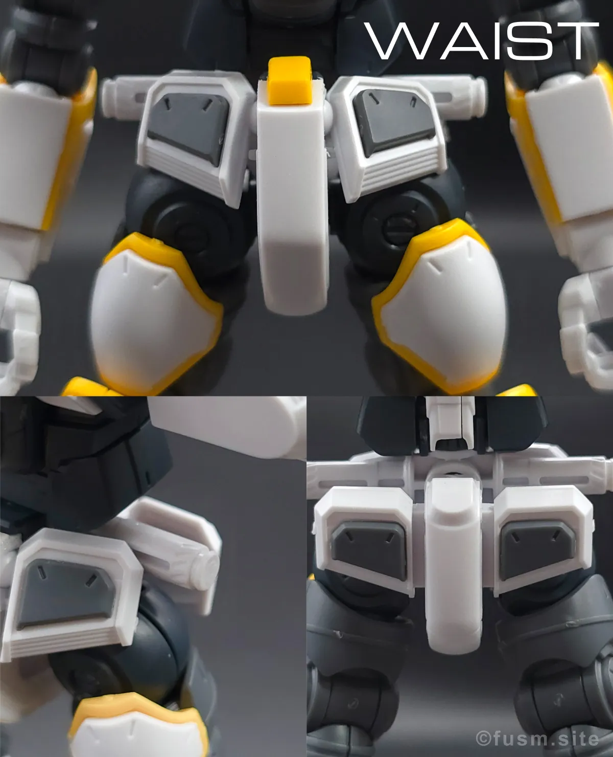 HG アトラスガンダム(GUNDAM THUNDERBOLT Ver.) レビュー 胴体ディテール 03