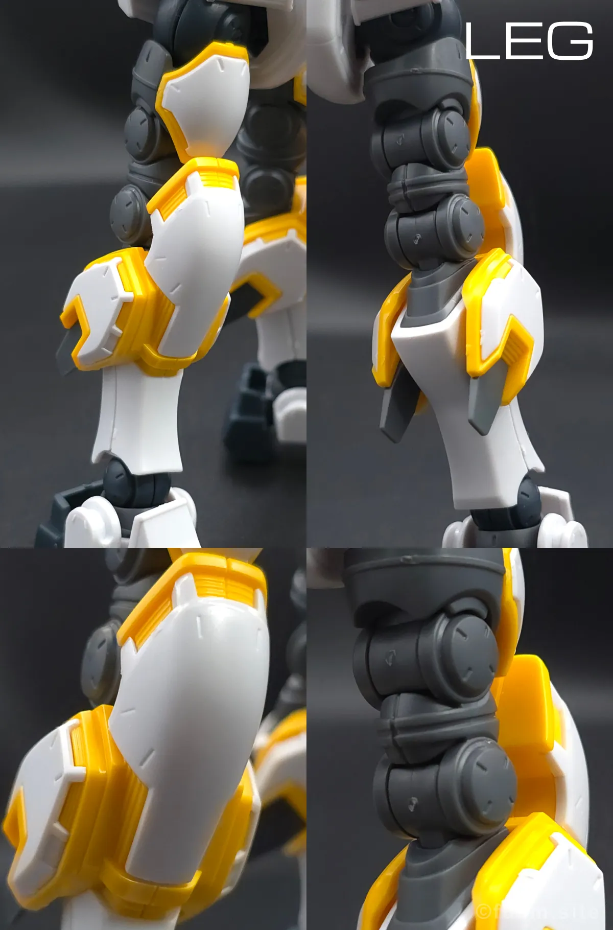 HG アトラスガンダム(GUNDAM THUNDERBOLT Ver.) レビュー 脚部ディテール 01