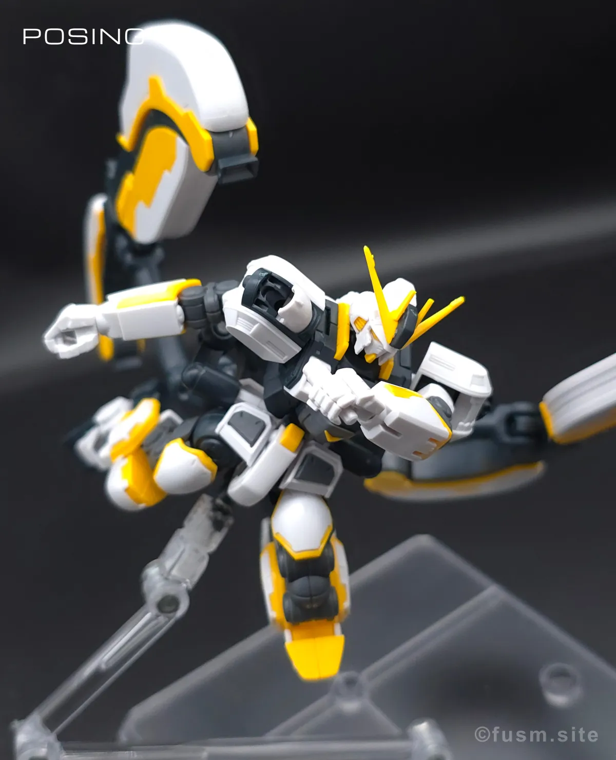 HG アトラスガンダム(GUNDAM THUNDERBOLT Ver.) レビュー ポージング 01