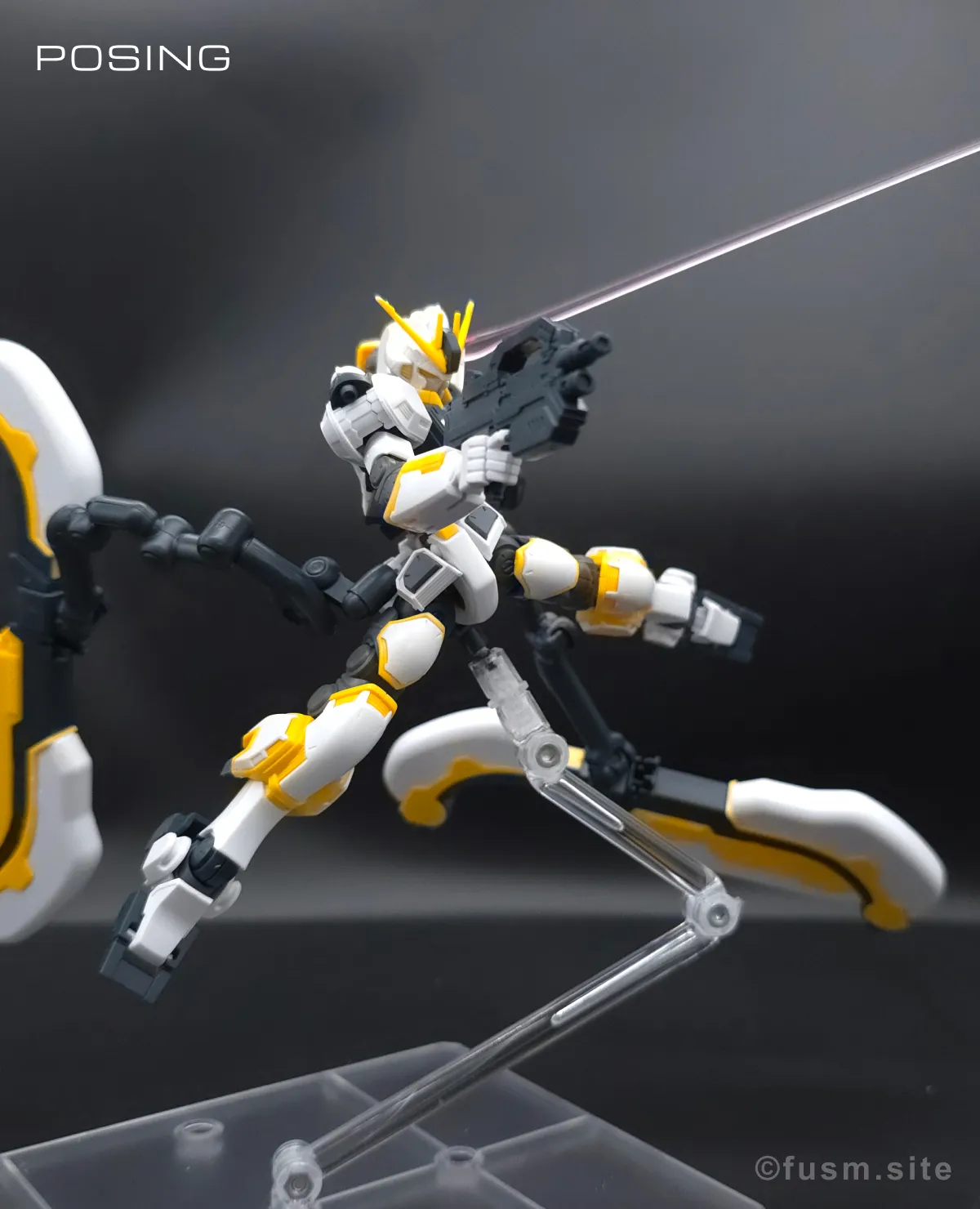 HG アトラスガンダム(GUNDAM THUNDERBOLT Ver.) レビュー ポージング 10