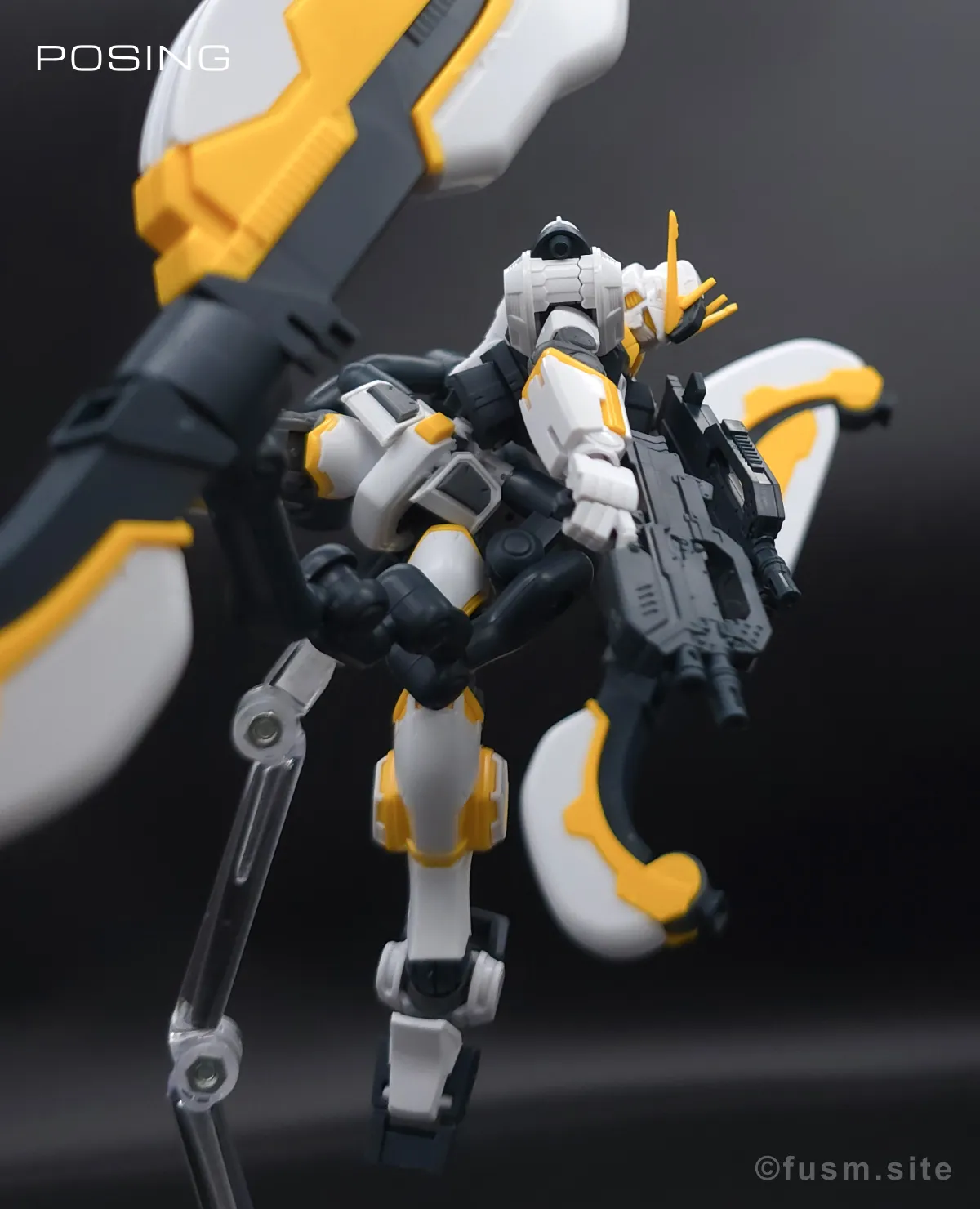 HG アトラスガンダム(GUNDAM THUNDERBOLT Ver.) レビュー ポージング 13