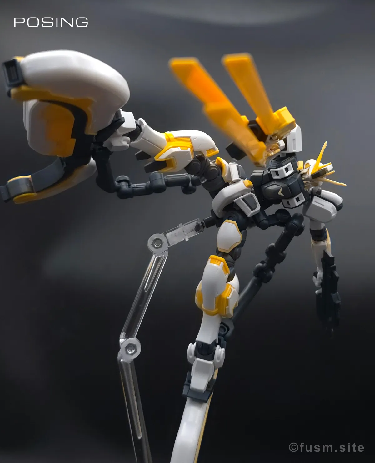 HG アトラスガンダム(GUNDAM THUNDERBOLT Ver.) レビュー ポージング 18