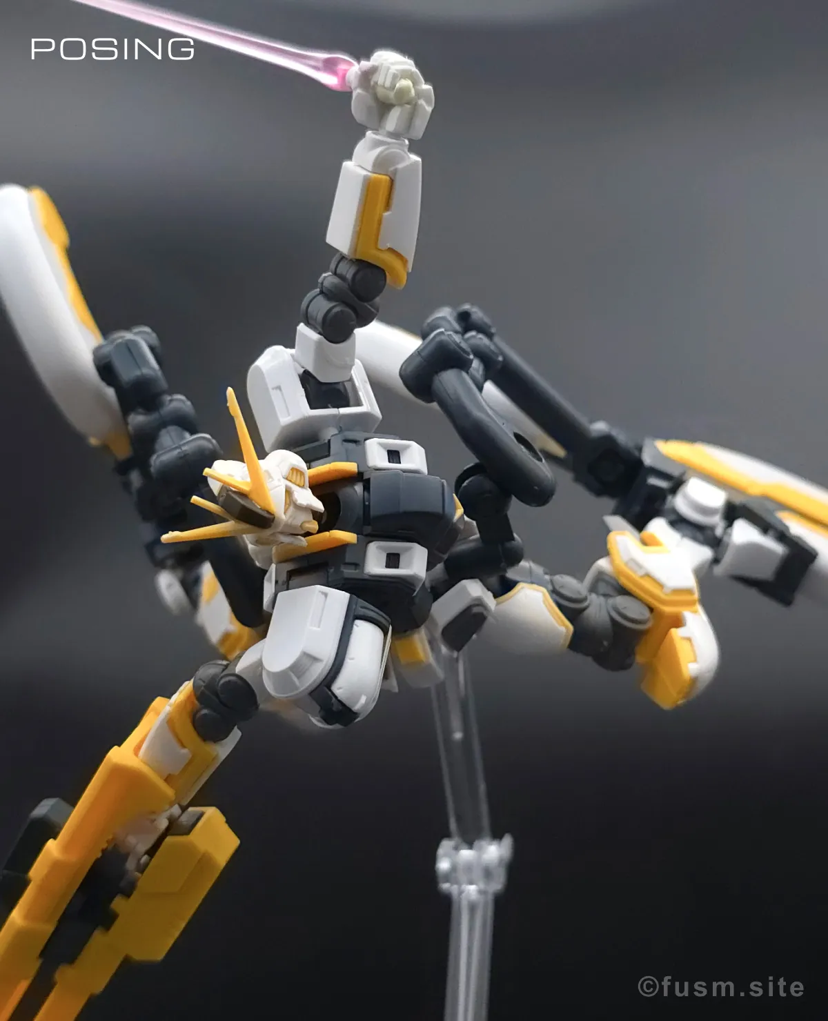 HG アトラスガンダム(GUNDAM THUNDERBOLT Ver.) レビュー ポージング 19